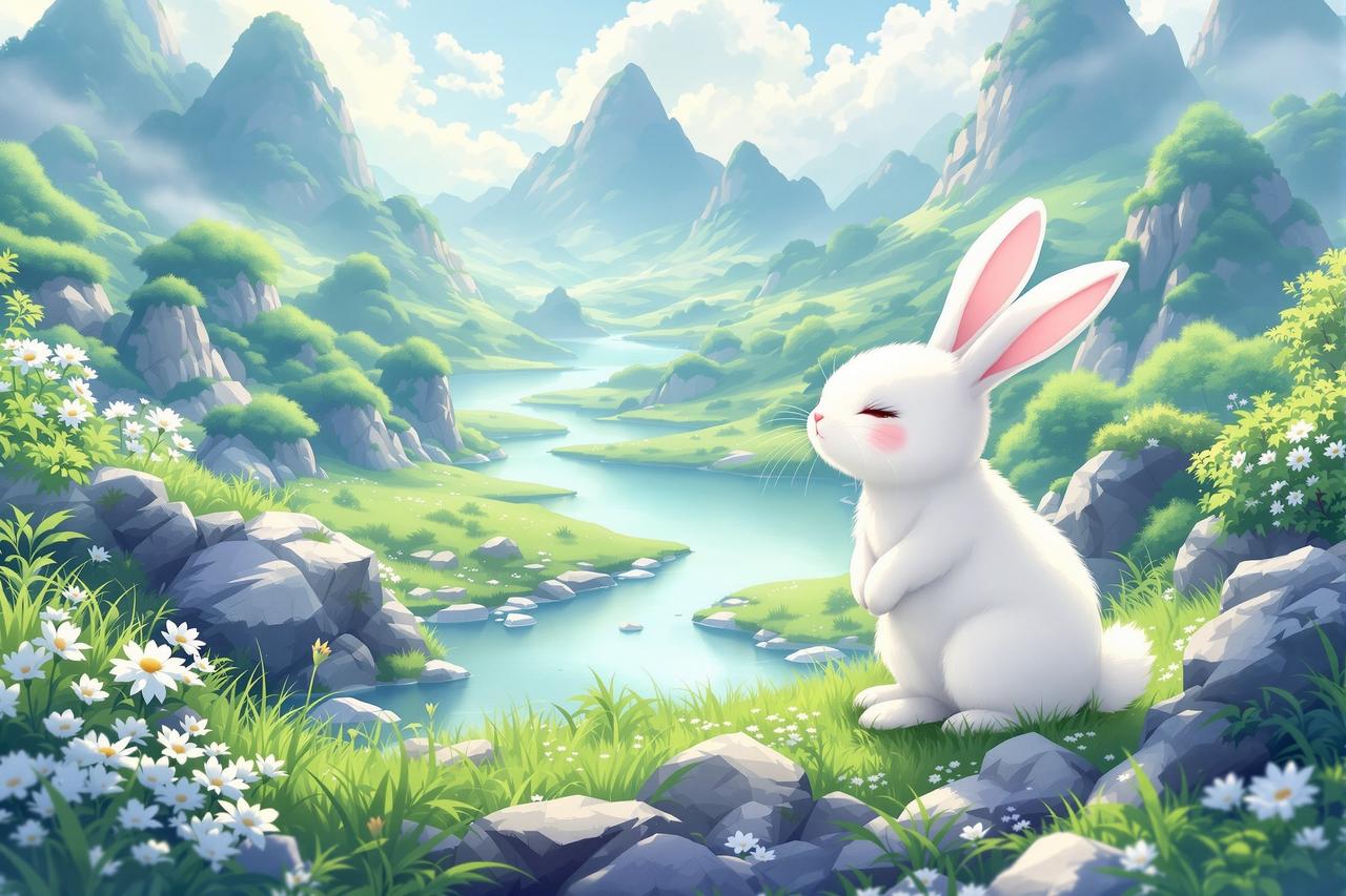 ai短剧哪里看政企案例 - 绿水青山·月兔生态记